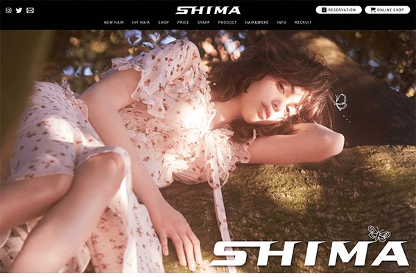 （株）アイランド 様 SHIMA　サイトフルリニューアル